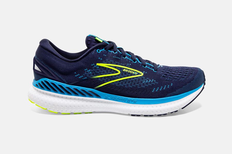 Brooks Glycerin Gts 19 Road Loopschoenen Heren - Donkerblauw/Blauw - 807431SPI